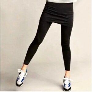 CAbi Black Leggings Skirt Combo